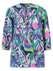 Fynch Hutton Bluzka ze wzorem rozmiar: 38. Bluzki damskie Fynch Hutton, bez wzorów, z bawełny, bez kołnierzyka, bez ramiączek. Za 126.99 zł.