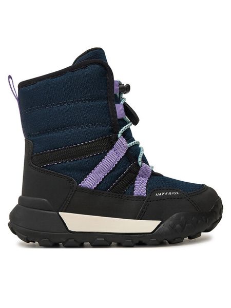 Geox Śniegowce Trekkyup J46M7F 0FU50 C4267 M Granatowy. Niebieskie kozaki dziewczęce Geox, bez wzorów, z materiału, bez obcasa. Za 359.99 zł.