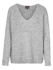 Herrlicher Sweter "Lini" w kolorze szarym rozmiar: XS. Szare swetry klasyczne damskie Herrlicher, xs, ze splotem, bez kołnierzyka. Za 170.45 zł.