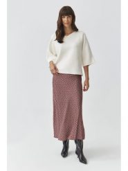 TATUUM Spódnica "Satini" w kolorze czerwonym rozmiar: 44. Czerwone spódniczki damskie Tatuum, bez wzorów, z wiskozy, maxi, proste. Za 117.73 zł.