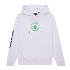 Bluza sportowa męska Element Pexe Target. Białe bluzy sportowe męskie Element, bez wzorów, z bawełny, klasyczne, bez kołnierzyka, bez ramiączek. Za 129.49 zł.