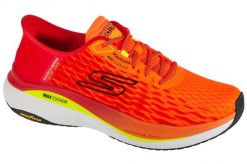 Buty do biegania męskie, Slip-Ins: Max Cushioning Propulsion - Vitality. Brązowe obuwie do biegania damskie Skechers. Za 579.99 zł.