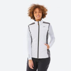 Kamizelka narciarska damska Wedze 500. Białe kamizelki damskie WED'ZE, m, z materiału. Za 179.99 zł.