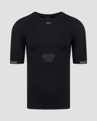 Koszulka biegowa męska X-Bionic Effektor Shirt czarna. Czarne t-shirty sportowe męskie X BIONIC, l, bez ramiączek, do biegania. Za 635.85 zł.