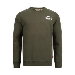 Bluza z okrągłym dekoltem Lonsdale Longridge. Białe bluzy bez kaptura męskie Lonsdale, m, z bawełny. Za 212.50 zł.