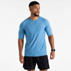 Koszulka męska sportowa Dare 2B Power Up Tee. Fioletowe t-shirty sportowe męskie Dare 2b, m, bez ramiączek. Za 53.70 zł.