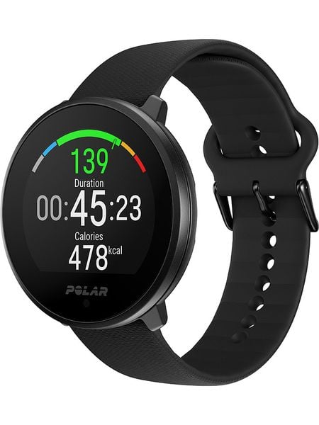 Polar Zegarek fitness "Unite" w kolorze czarnym rozmiar: onesize. Czarne zegarki damskie POLAR, metalowe. Za 501.57 zł.