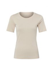 Brookshire T-shirt Kobiety Bawełna beżowy, XXXL. Brązowe t-shirty damskie brookshire, bez wzorów, z bawełny, bez kołnierzyka. Za 59.95 zł.