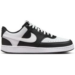 Buty Nike Court Vision Low Next Nature czarno-białe. Białe obuwie treningowe damskie Nike, na fitness i siłownię, nike court. Za 524.00 zł.