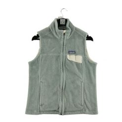 Second life - Kurtka polarowa dla kobiet szara Snap-T - Jak nowy. Szare kurtki damskie Patagonia, bez wzorów, z polaru, bez kaptura. Za 253.76 zł.