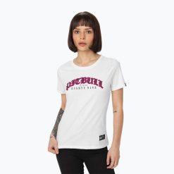 Koszulka damska Pitbull Tattoo. Czarne bluzki sportowe damskie PITBULL, xs, bez wzorów, bez ramiączek. Za 99.99 zł.