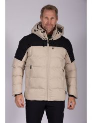 Maul Sport Kurtka pikowana "Garmisch" w kolorze beżowo-czarnym rozmiar: 58. Brązowe kurtki treningowe męskie Maul Sport, bez wzorów. Za 478.99 zł.