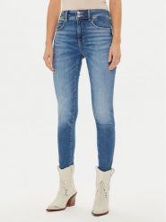 Guess Jeansy W4BA34 D592C Granatowy Skinny Fit. Niebieskie jeansy damskie Guess. Za 479.99 zł.