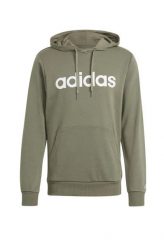 Bluza męska z kapturem ADIDAS M LIN FT HD S. Zielone bluzy z kapturem męskie Adidas, m, z bawełny. Za 199.00 zł.