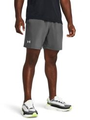 Under Armour Szorty sportowe "Launch 7" w kolorze szarym rozmiar: S. Szare szorty sportowe męskie Under Armour, s, z materiału. Za 104.64 zł.