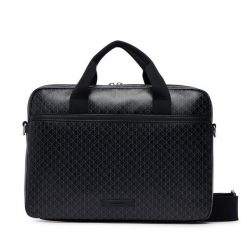 Torba na laptopa Calvin Klein. Czarne torby na laptopa damskie CALVIN KLEIN, bez wzorów. Za 529.99 zł.