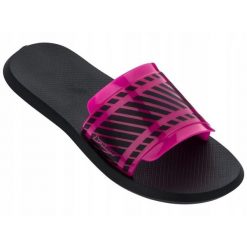 Klapki dla kobiet Rider R1 SLIDE. Czarne klapki damskie Rider, bez wzorów, bez obcasa. Za 66.99 zł.