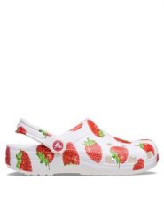 Crocs Klapki Classic Fresh Fruits Clog 211008 Biały. Białe klapki i japonki męskie Crocs, z tworzywa sztucznego. Za 149.99 zł.