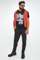 T-shirt męski Dismas-2 JOOP! JEANS. T-shirty męskie Joop! Jeans, m, bez wzorów, z jeansu, bez kołnierzyka. W wyprzedaży za 161.85 zł.