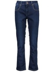 Pepe Jeans Dżinsy - Slim fit - w kolorze granatowym rozmiar: W29/L30. Niebieskie jeansy damskie Pepe Jeans. Za 193.24 zł.