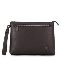 Saszetka U.S. Polo Assn. Brązowe saszetki męskie U.S. Polo Assn. Za 125.99 zł.