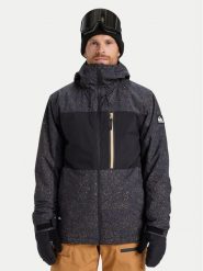 Quiksilver Kurtka snowboardowa Sycamore Printed EQYTJ03514 Czarny. Czarne kurtki narciarskie i snowboardowe damskie Quiksilver, m, bez wzorów, z syntetyku, bez kaptura, narciarskie. Za 489.99 zł.