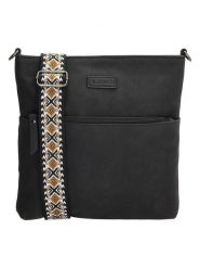 Beagles Torebka w kolorze czarnym - 26 x 25 x 4 cm rozmiar: onesize. Czarne torebki klasyczne damskie Beagles, bez wzorów, z materiału, bez dodatków. Za 82.99 zł.