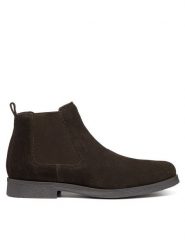 Geox Sztyblety Uomo Claudio U2658A 00022 C6024 Brązowy. Brązowe sztyblety męskie Geox, z materiału, bez zapięcia. Za 359.99 zł.