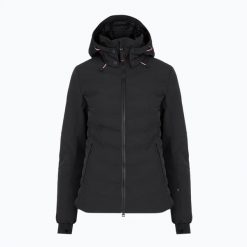 Kurtka narciarska damska BOGNER FIRE+ICE Janka 4. Czarne kurtki damskie na zimę, m, bez wzorów, z elastanu, bez kaptura. Za 2,369.00 zł.