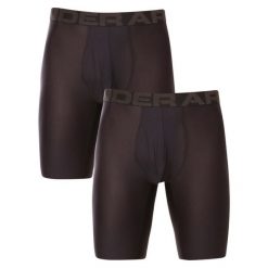 Bokserki Męskie 2szt Under Armour Tech 9in 2pack. Czarne bokserki męskie Under Armour, bez wzorów. Za 169.99 zł.
