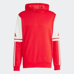 Bluza męska adidas Squadra 25 Sweat Hoody. Białe bluzy bez kaptura męskie Adidas, m. Za 189.00 zł.