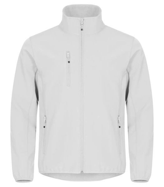 Clique Classic Softshell Jacket - 3-warstwowa, 96% poliester z recyklingu –. Białe kurtki softshell damskie CLIQUE, xs, bez wzorów, z poliesteru, bez kaptura. Za 265.50 zł.
