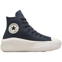Trampki damskie Converse Chuck Taylor All Star Move Platform. Czarne trampki i tenisówki damskie Converse, bez wzorów. Za 299.99 zł.