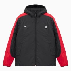 Kurtka męska Puma FERRARI STYLE REVERSIBLE PADDED czarna 62709301 r S. Czarne kurtki męskie Puma, na zimę, m, bez wzorów, z materiału, eleganckie, bez kaptura. Za 400.32 zł.