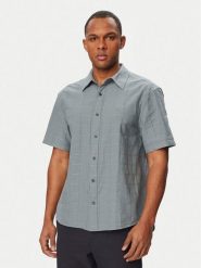 Calvin Klein Koszula LV04LF115G Zielony Regular Fit. Zielone koszule męskie CALVIN KLEIN, m, bez wzorów, z bawełny, bez kołnierzyka, bez ramiączek. Za 409.99 zł.