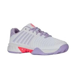 Buty Sportowe Damskie Express Light 3 Clay. Białe buty sportowe na co dzień damskie K-Swiss, bez wzorów, z gumy, tenisowe. Za 535.00 zł.