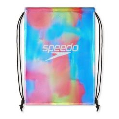 Plecak worek sportowy unisex Speedo Printed Mesh Bag. Czerwone plecaki damskie Speedo, bez wzorów, z meshu. Za 57.11 zł.