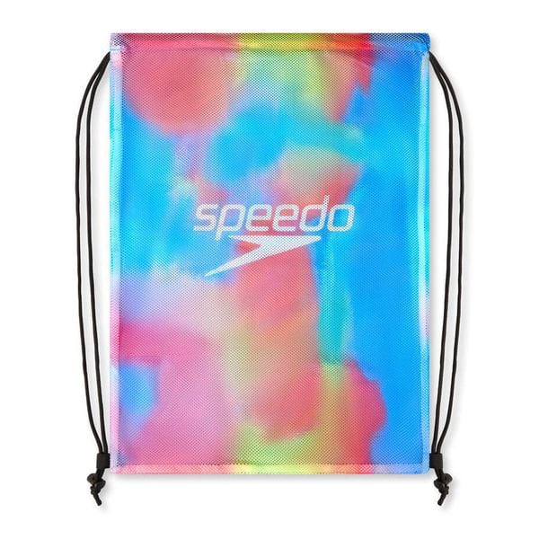 Plecak worek sportowy unisex Speedo Printed Mesh Bag. Czerwone plecaki damskie Speedo, bez wzorów, z meshu. Za 69.00 zł.