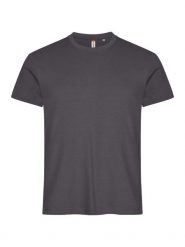 Clique Basic-T T-shirt męski o dopasowanym kroju – Metal Grey. Szare t-shirty męskie CLIQUE, m, bez wzorów, z bawełny, bez kołnierzyka. Za 82.57 zł.