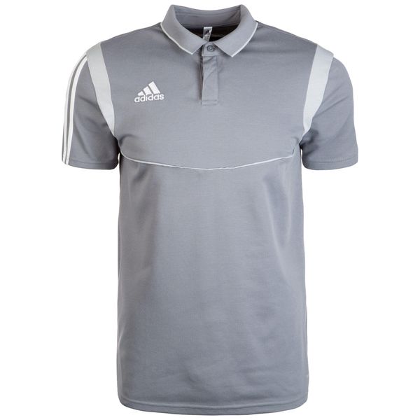 Koszulka piłkarska adidas Tiro 19 Cotton Polo M DW4736. Białe koszulki polo męskie Adidas, m, bez wzorów, z bawełny, bez ramiączek. Za 111.35 zł.
