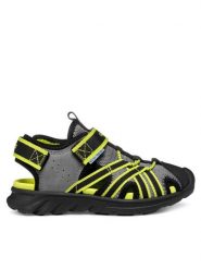Geox Sandały J Airadyum Bo J55F1A 1454 C0666 M Szary. Szare sandały chłopięce Geox, z materiału, bez zapięcia. Za 139.99 zł.