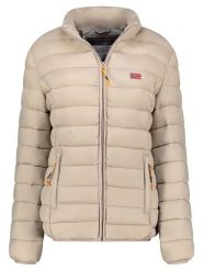 Geographical Norway Kurtka pikowana "Atikolor" w kolorze beżowym rozmiar: L. Brązowe kurtki damskie Geographical Norway, l, bez wzorów, bez kaptura. Za 166.88 zł.