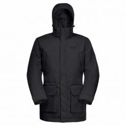 Kurtka uniwersalna męska Jack Wolfskin Fierce Wind. Czarne kurtki męskie Jack Wolfskin, l, bez wzorów, z syntetyku, sportowe, z kapturem. Za 1,523.00 zł.