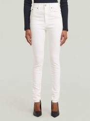 G-Star Dżinsy - Skinny fit - w kolorze białym rozmiar: W29/L32. Białe jeansy damskie G-Star. Za 241.56 zł.
