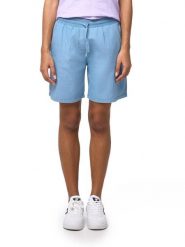 Spodnie dresowe z sznurek regulacyjny na co dzień. Niebieskie spodnie sportowe damskie LEONE 1947 APPAREL, l, z denimu, na fitness i siłownię. Za 126.26 zł.