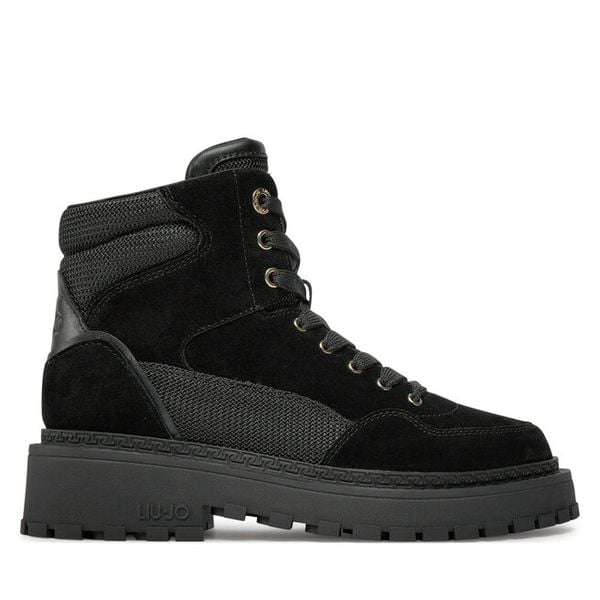 Trapery Liu Jo. Czarne trapery damskie Liu Jo, bez obcasa. Za 669.99 zł.