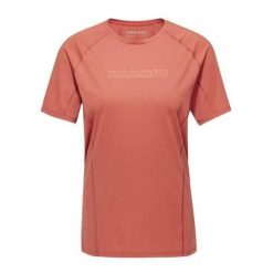Koszulka sportowa damska Mammut Selun Fl Logo. Zielone bluzki sportowe damskie Mammut, m, bez wzorów, z bawełny, bez ramiączek. Za 414.00 zł.