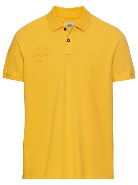 Camel Active Koszulka polo w kolorze żółtym rozmiar: 5XL. Żółte koszulki polo męskie Camel Active, xl, bez wzorów, z bawełny, bez ramiączek. Za 104.95 zł.