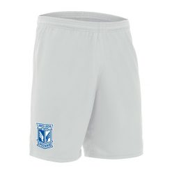 Spodenki piłkarskie dla dorosłych Lech Poznań. Białe szorty damskie KKS LECH POZNAŃ, bez wzorów, z poliesteru, sportowe. Za 69.99 zł.