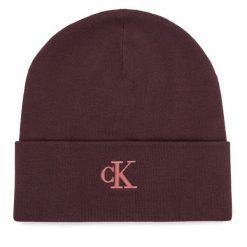 Czapka Calvin Klein. Czerwone czapki zimowe damskie CALVIN KLEIN. Za 129.99 zł.